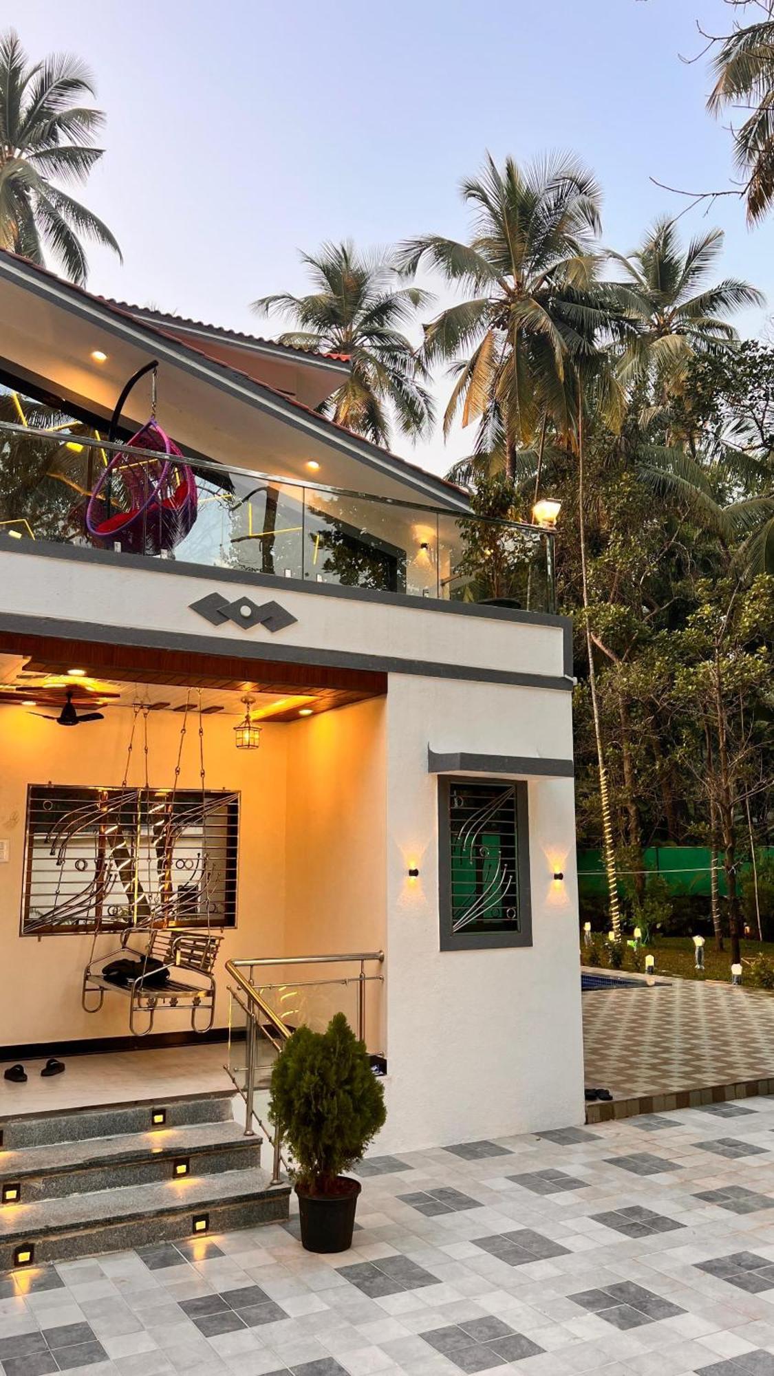 Seas The Day Luxurious 5Bhk Villa 2Min From Awas Beach With Huge Private Pool Алибаг Екстериор снимка