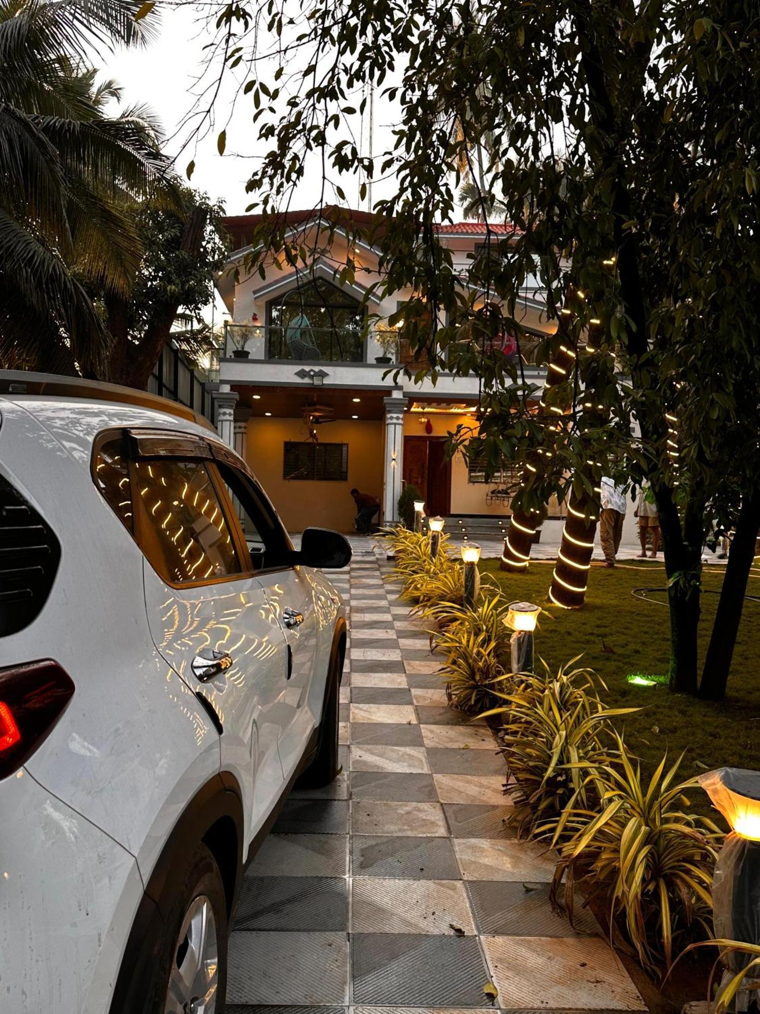 Seas The Day Luxurious 5Bhk Villa 2Min From Awas Beach With Huge Private Pool Алибаг Екстериор снимка