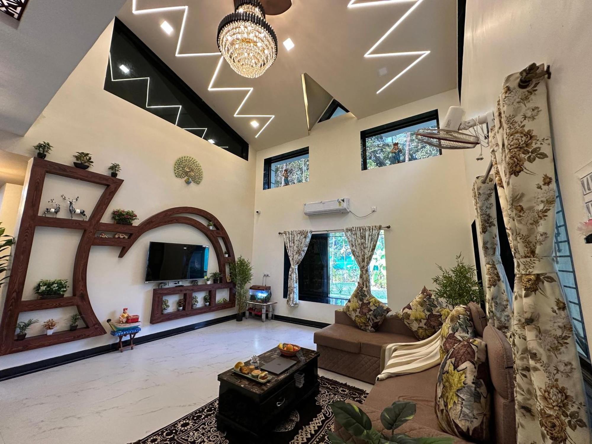 Seas The Day Luxurious 5Bhk Villa 2Min From Awas Beach With Huge Private Pool Алибаг Екстериор снимка
