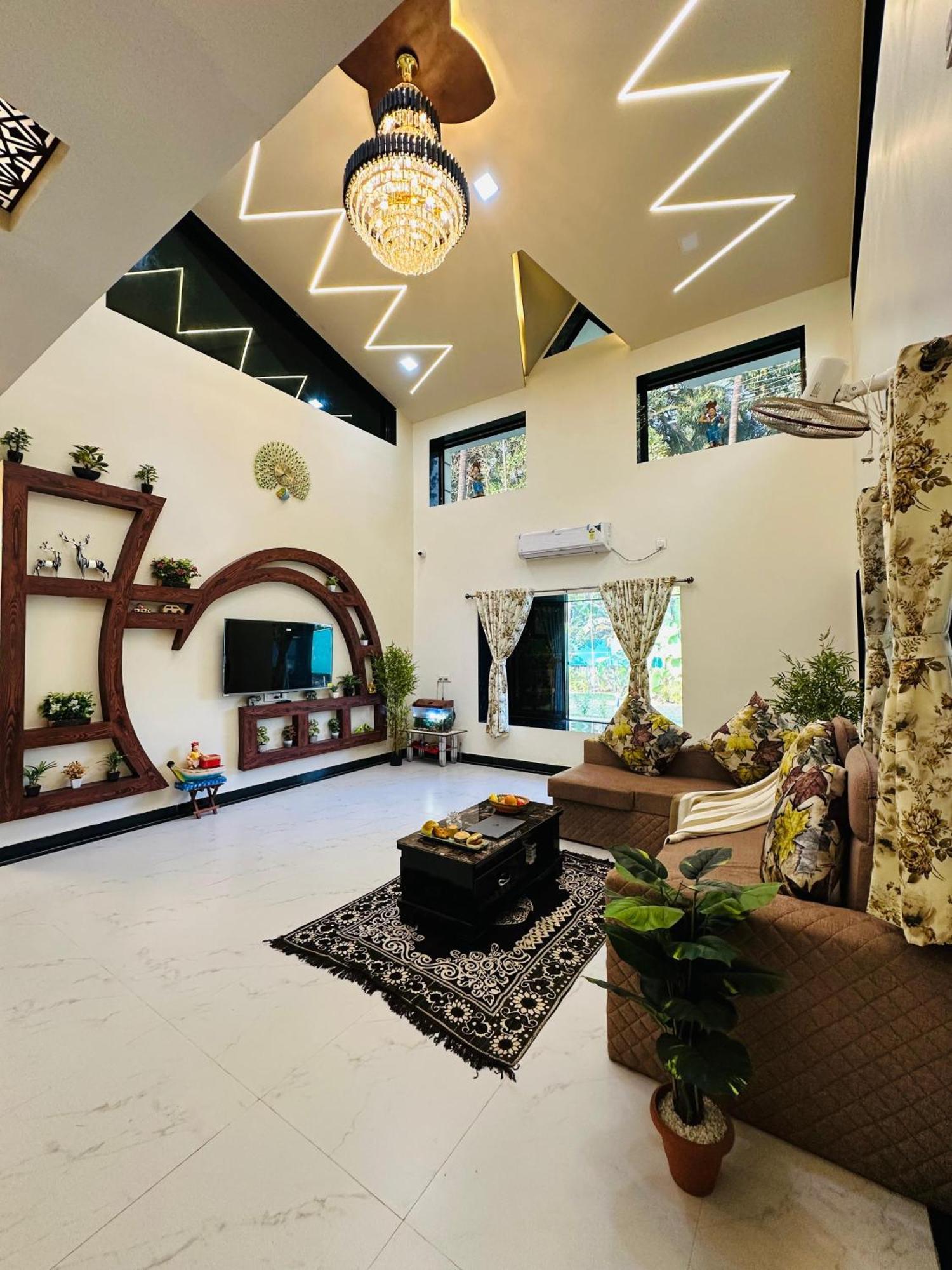 Seas The Day Luxurious 5Bhk Villa 2Min From Awas Beach With Huge Private Pool Алибаг Екстериор снимка