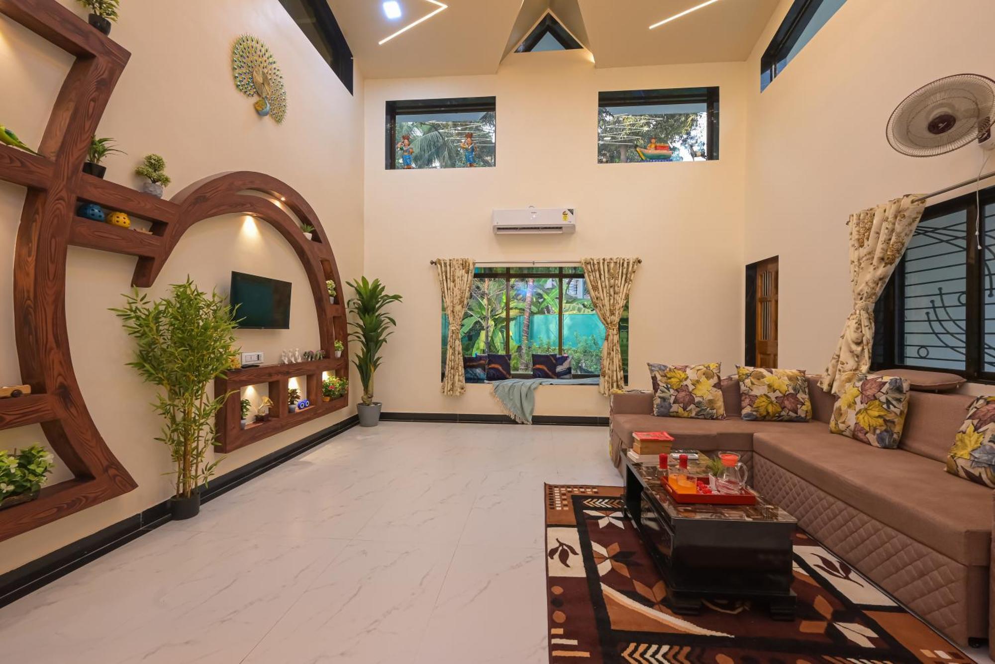 Seas The Day Luxurious 5Bhk Villa 2Min From Awas Beach With Huge Private Pool Алибаг Екстериор снимка