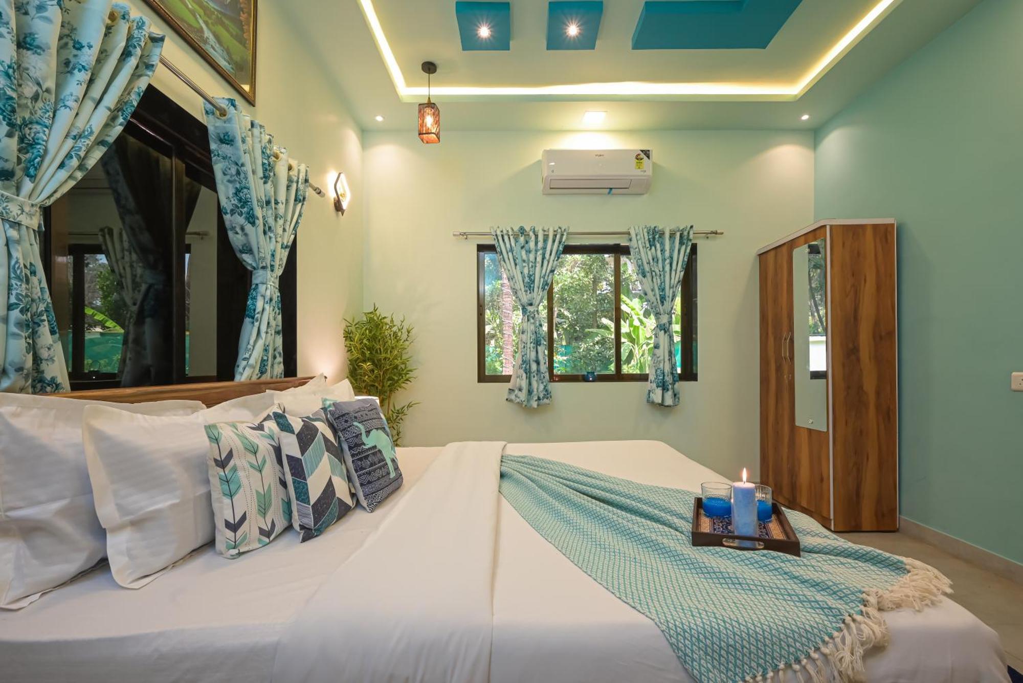 Seas The Day Luxurious 5Bhk Villa 2Min From Awas Beach With Huge Private Pool Алибаг Екстериор снимка
