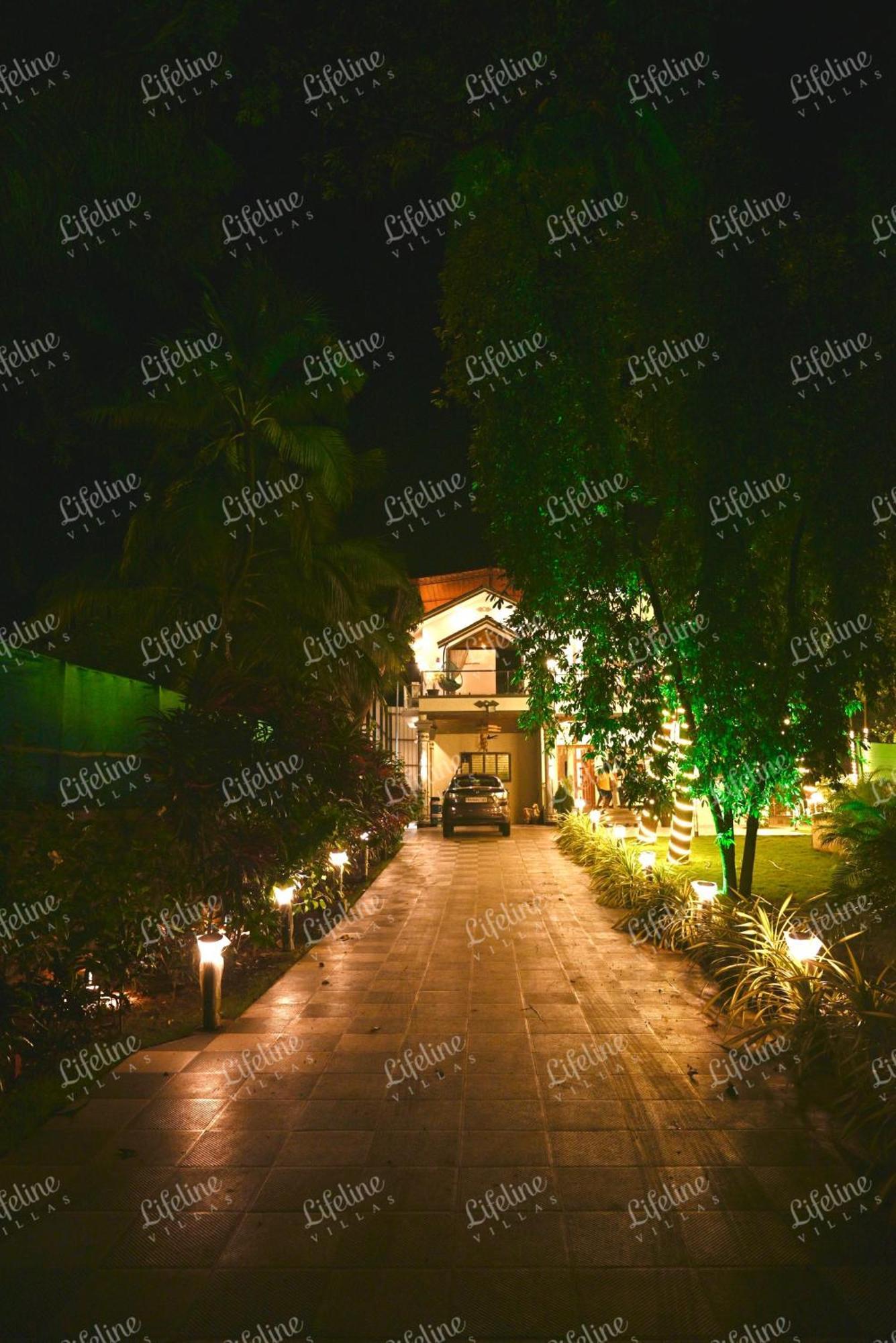 Seas The Day Luxurious 5Bhk Villa 2Min From Awas Beach With Huge Private Pool Алибаг Екстериор снимка
