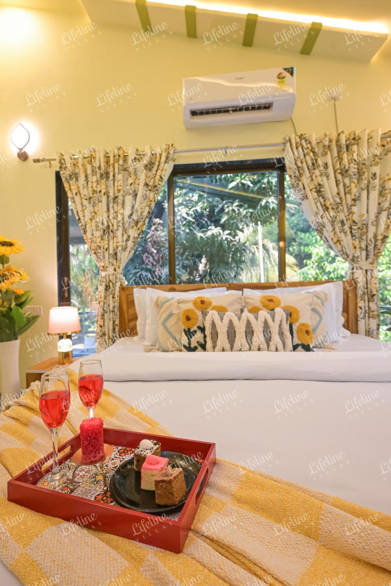 Seas The Day Luxurious 5Bhk Villa 2Min From Awas Beach With Huge Private Pool Алибаг Екстериор снимка